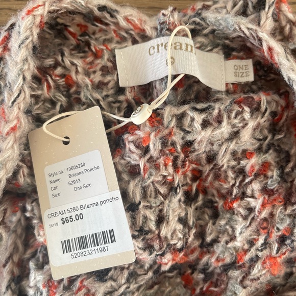 “Cream” Brand Poncho - Picture 2 of 3